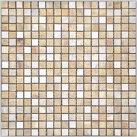 

Каменная мозаика Natural I-Тilе 4MT-09-15T (1,5х1,5) 29,8х29,8