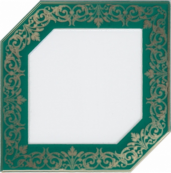 

Керамическая плитка Kerama Marazzi Клемансо HGD/D250/18000 декор зеленый 15x15