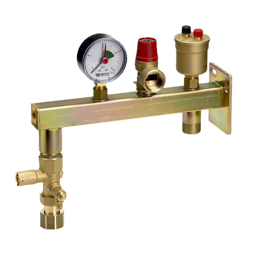 

Watts GAG/KAV 3/4 Группа подключения мембранного бака 3 бар (до 50 кВт)
