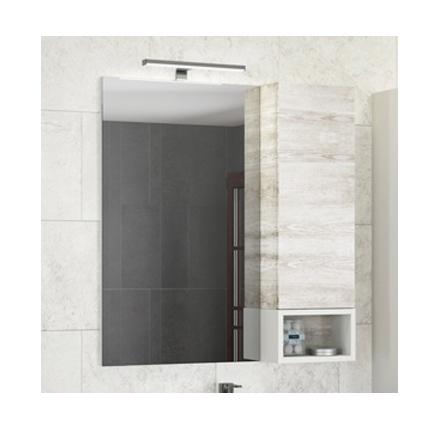 

Зеркальный шкаф COMFORTY Прага-75 дуб белый 00004144199