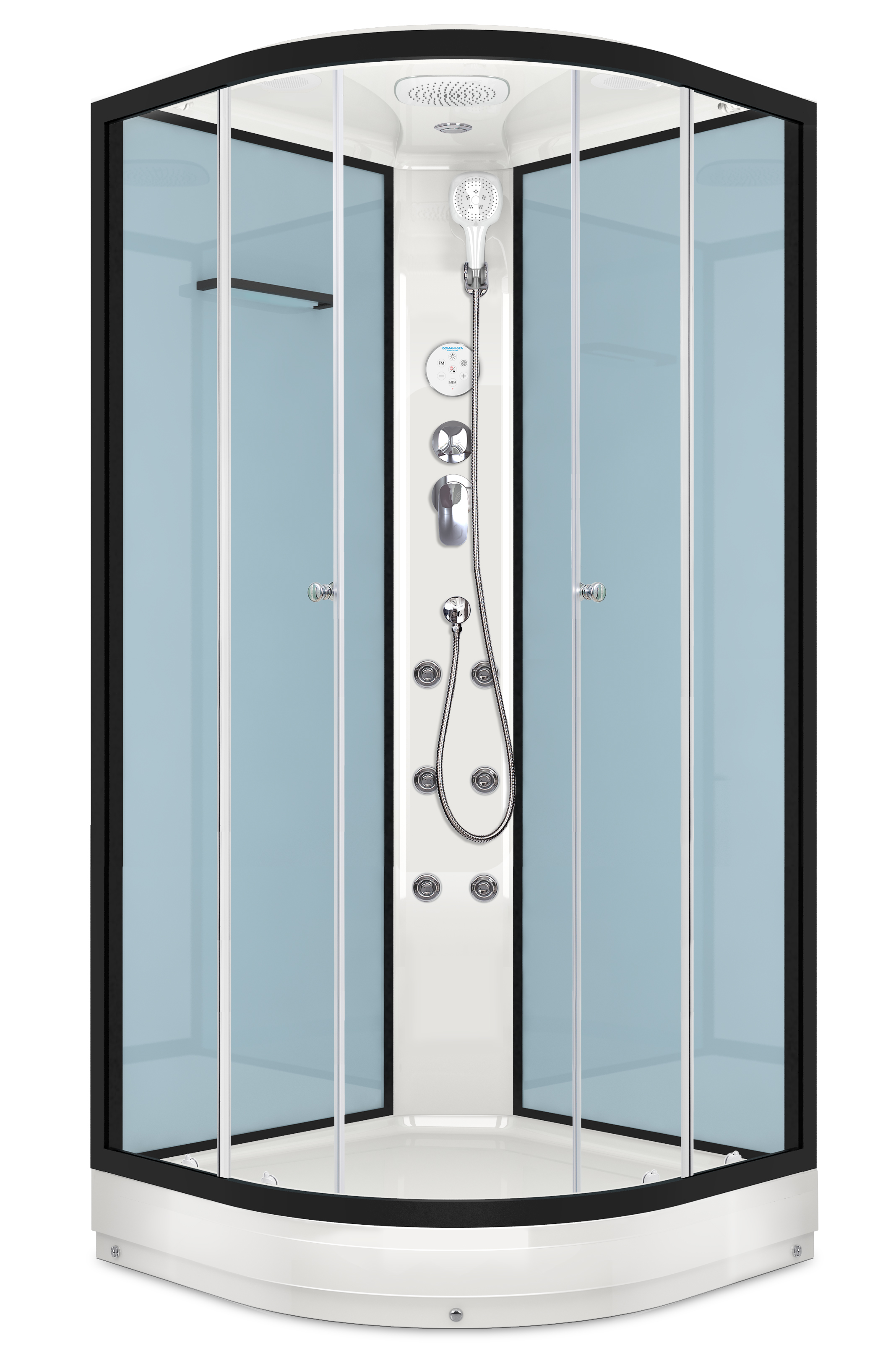 

Душевая кабина DOMANI-Spa Delight 99 90х90х218 DS01D99LDbCl10