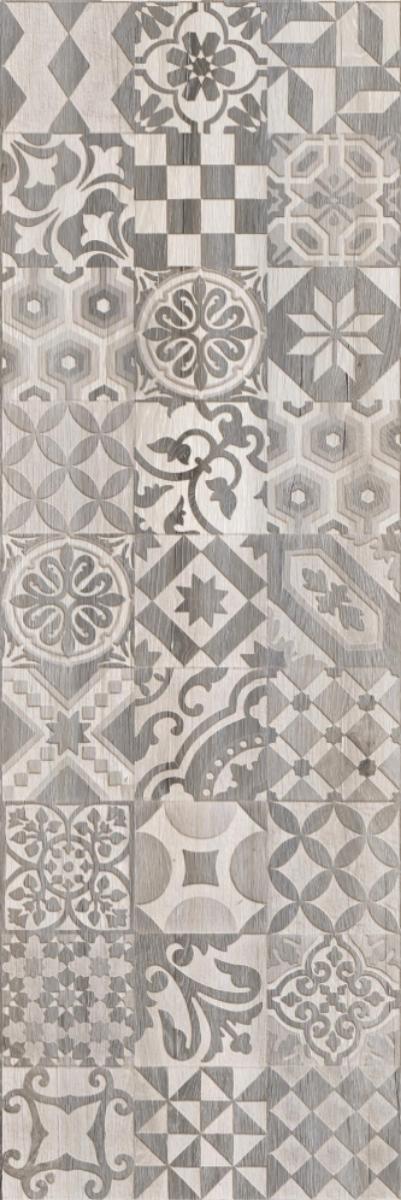 

Керамическая плитка LB-Ceramics Альбервуд 1664-0166 Декор 2 белый 20х60