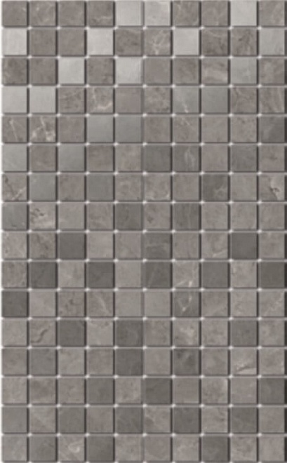 

Керамическая плитка Kerama Marazzi Гран Пале MM6361 Декор Серый Мозаичный 25x40