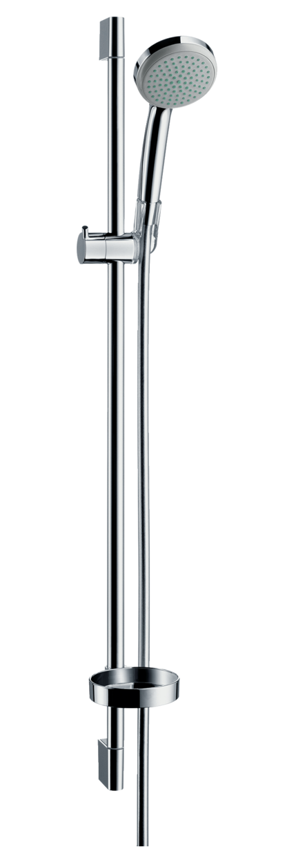 

Душевой набор Hansgrohe Croma 100 со штангой 90 см и мыльницей 27724000