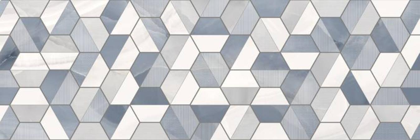Керамическая плитка Ecoceramic Rodas Hex Cold настенная 33,3х100