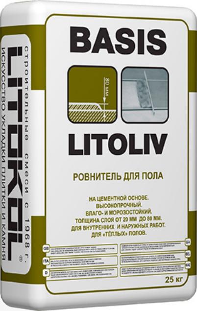 

Наливные Полы Litokol Litoliv Basis 25кг