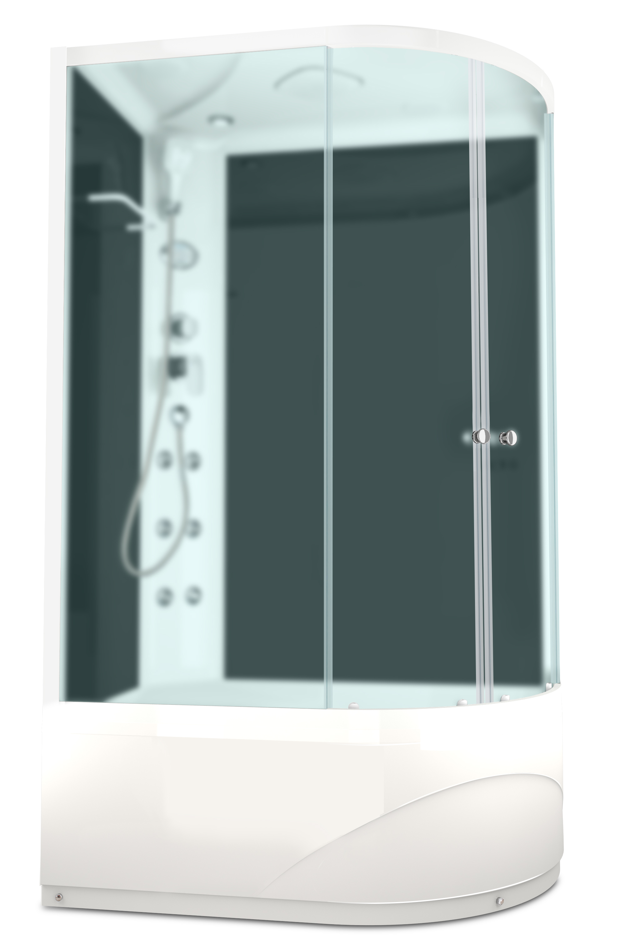 

Душевая кабина DOMANI-Spa Delight 128 high L 120х80х218 DS01D128LHBM10
