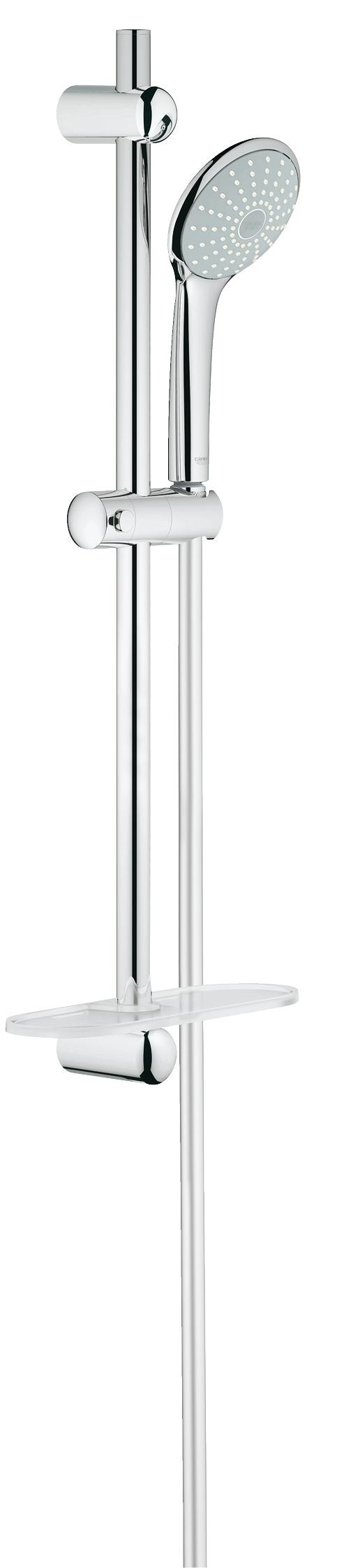

Душевой гарнитур Grohe Euphoria (ручной душ, штанга 600 мм, шланг 1750 мм) 27266001