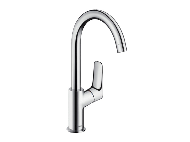 

Смеситель для раковины Hansgrohe Logis 210 со сливным гарнитуром и поворотным изливом 71130000