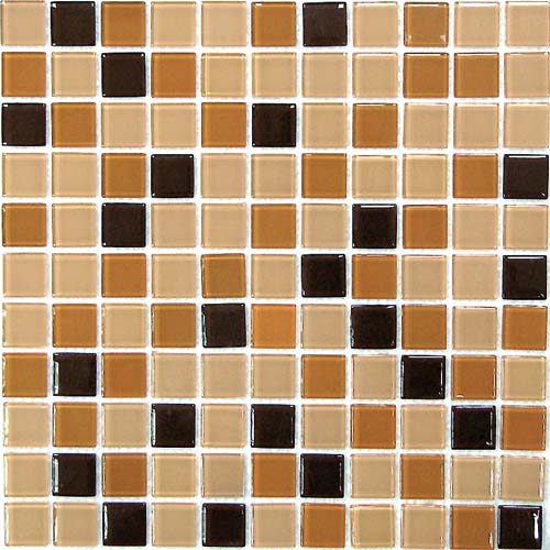 

Стеклянная Мозаика Bonaparte Coffee Mix (4x25x25) 30x30