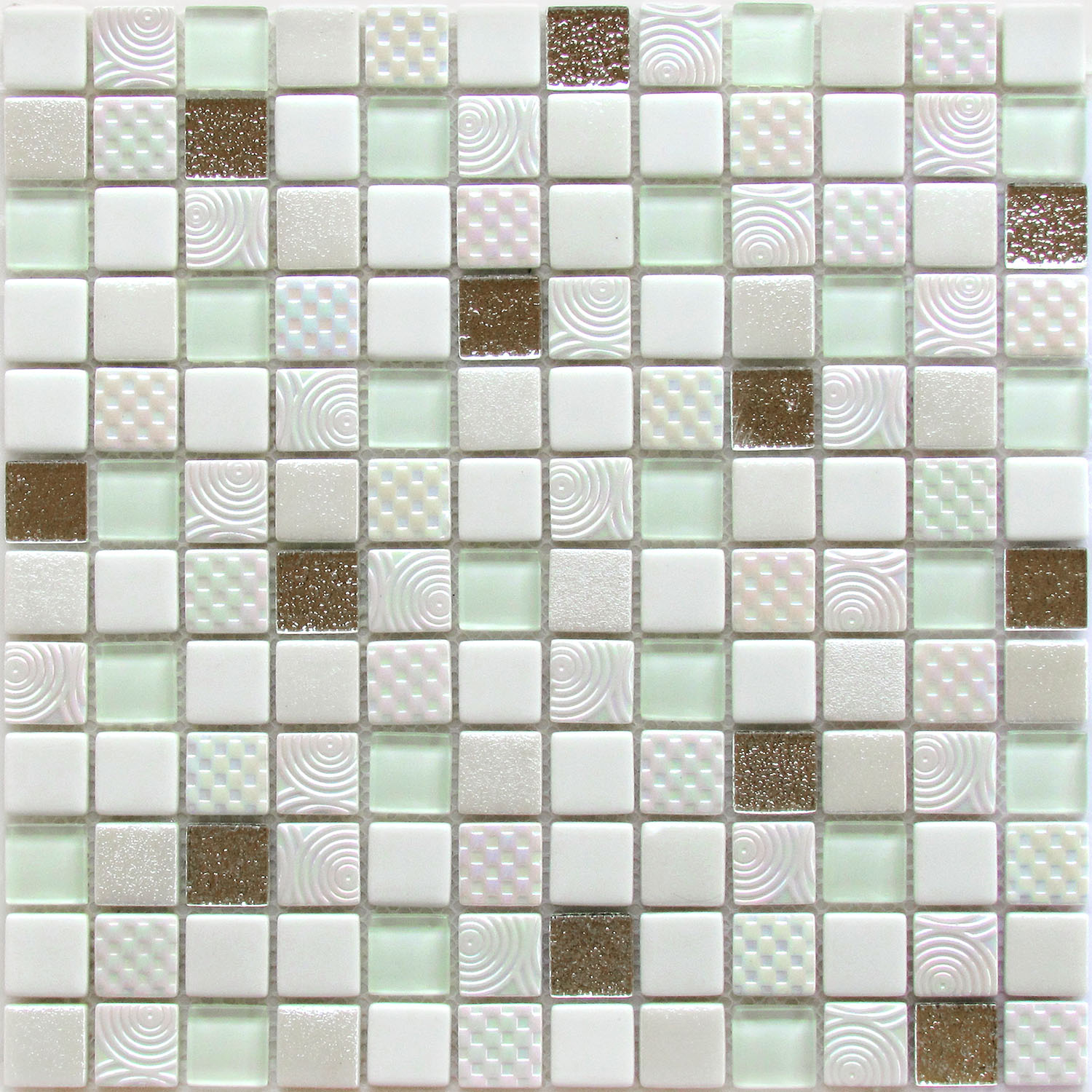

Стеклянная Мозаика Bonaparte Lotto (23x23x6) 30x30