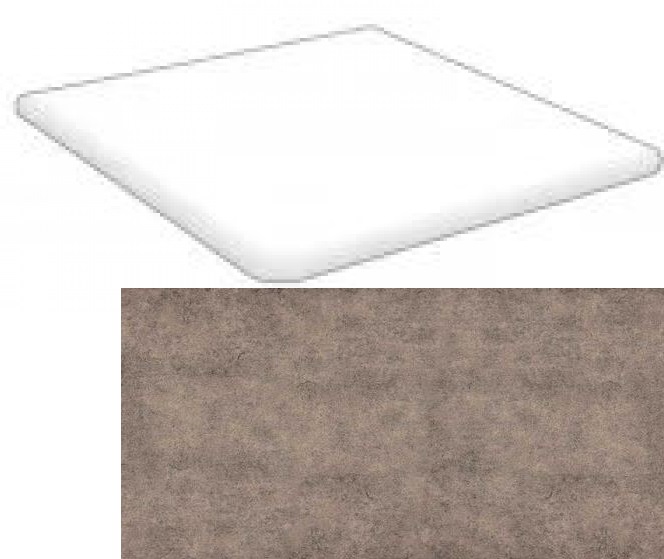 

Ступень Seranit Riverstone Brown угловая 33x120