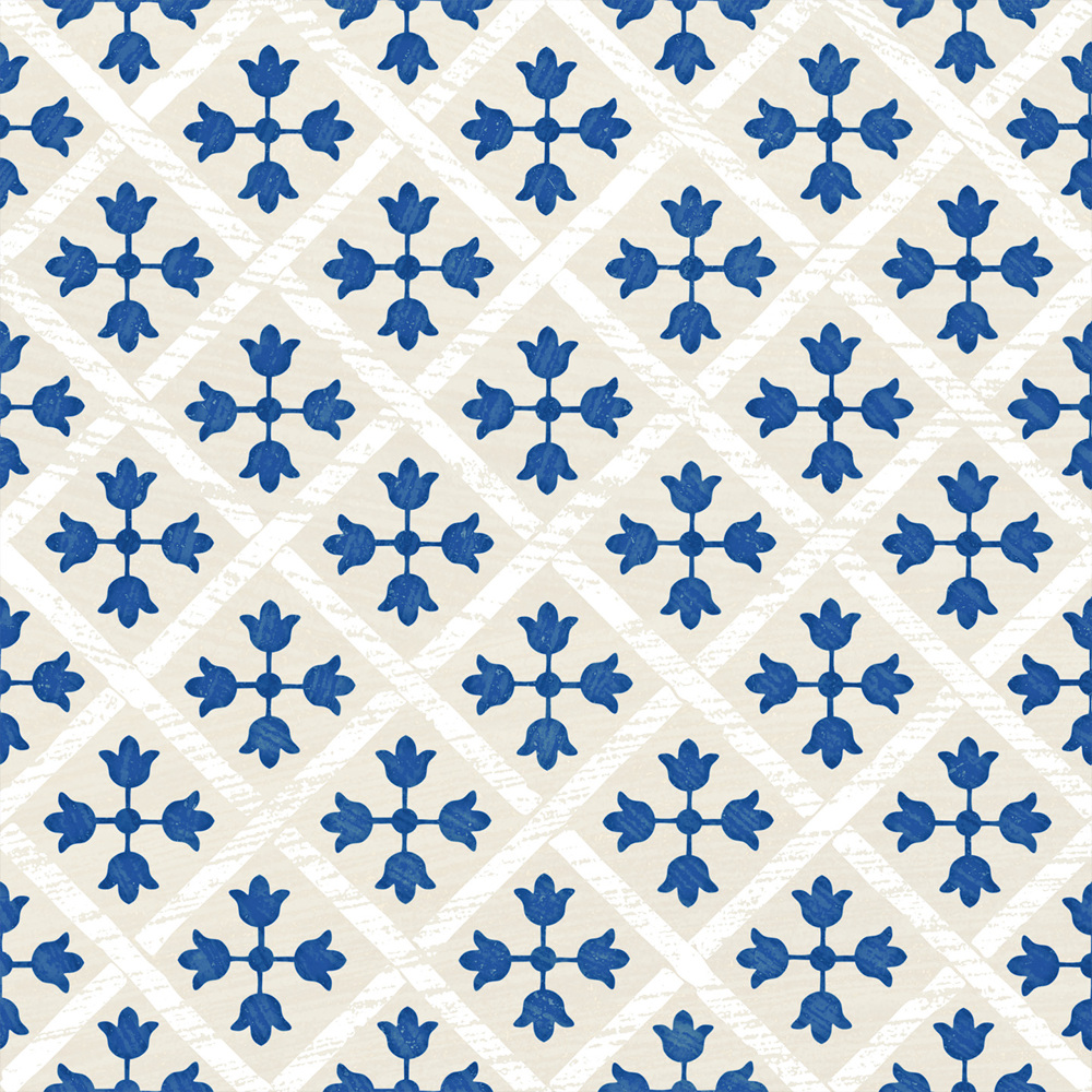 Керамогранит Monopole Guadalupe Blue18,7x18,7