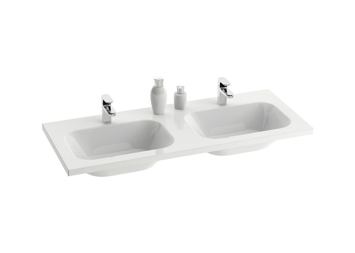 

Умывальник двойной Ravak Chrome 1200x490 со скрытым переливом XJG01212000