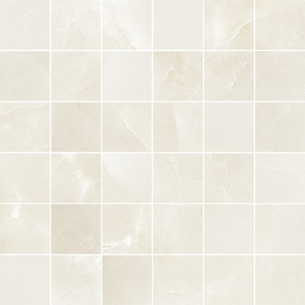 Керамогранит Absolut Keramika Sajalin ABS3187M Cream Lappato Malla мозаика 30x30