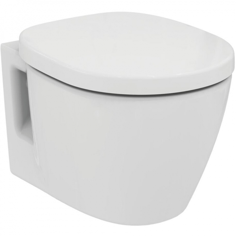 Унитаз подвесной Ideal Standard CONNECT с сиденьем микролифт E803501+E712701