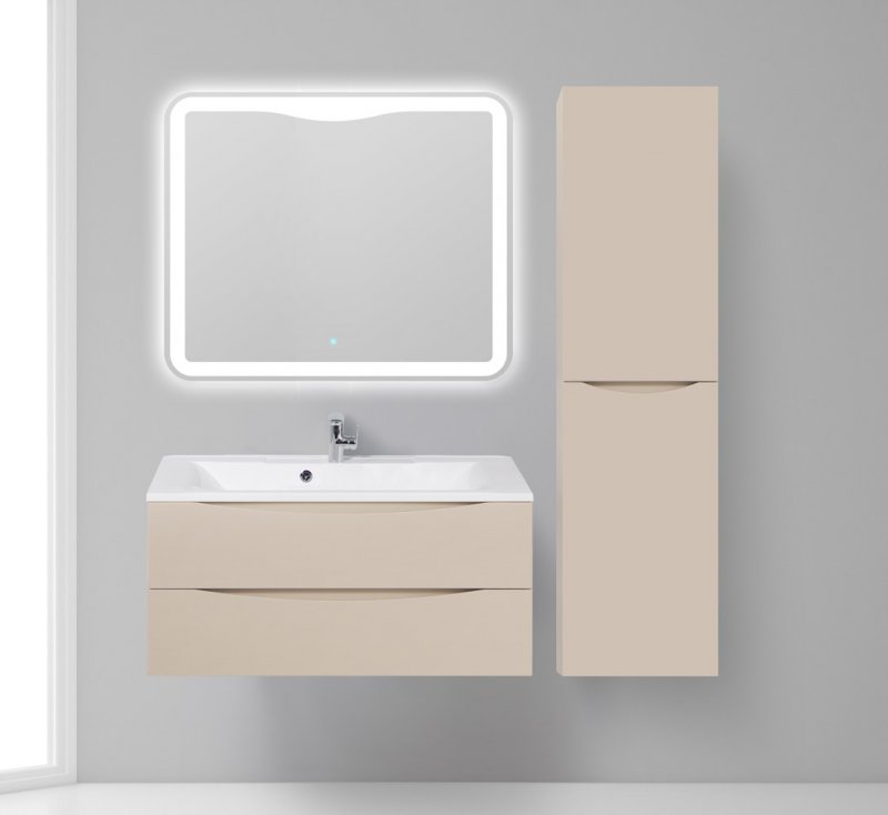

Шкаф-колонна Belbagno FLY-MARINO подвесной FLY-MARINO-1500-2A-SC-CO-P-R правый бежевый матовый