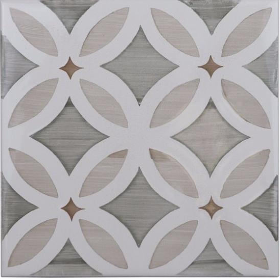 

Керамическая плитка Adex Studio ADST6002 Decorado Flores Dawn декор 14,8x14,8