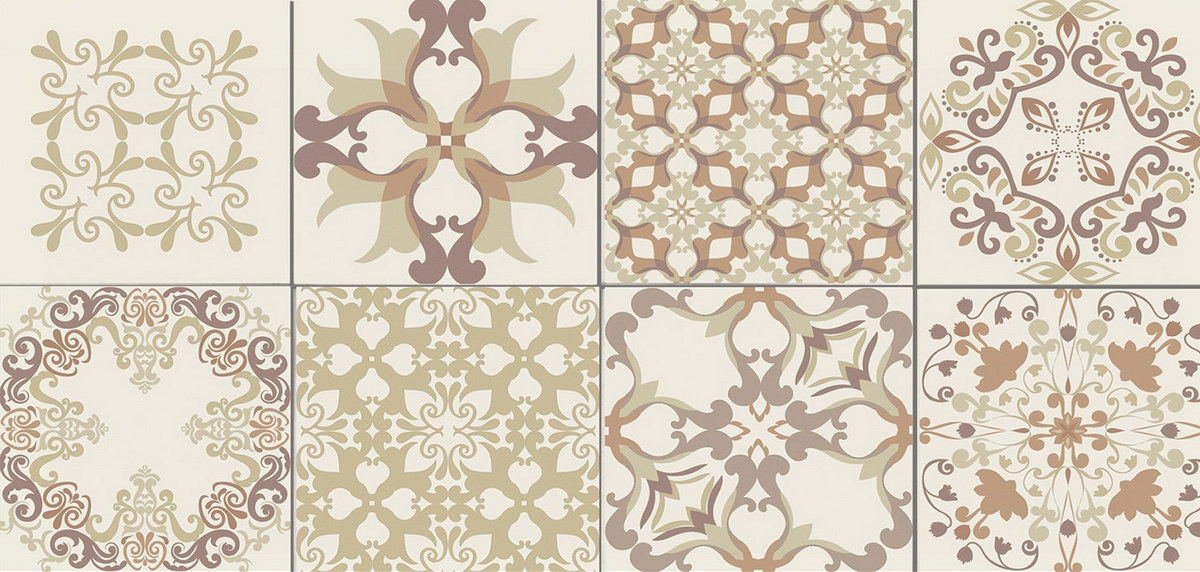 

Керамическая плитка Dual Gres Medinaceli Rev. Cream декор 30x60