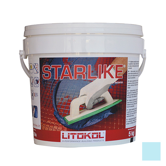 

Затирка Litokol эпоксидная Litochrom Starlike C.530 Голубой Пастельный 5кг