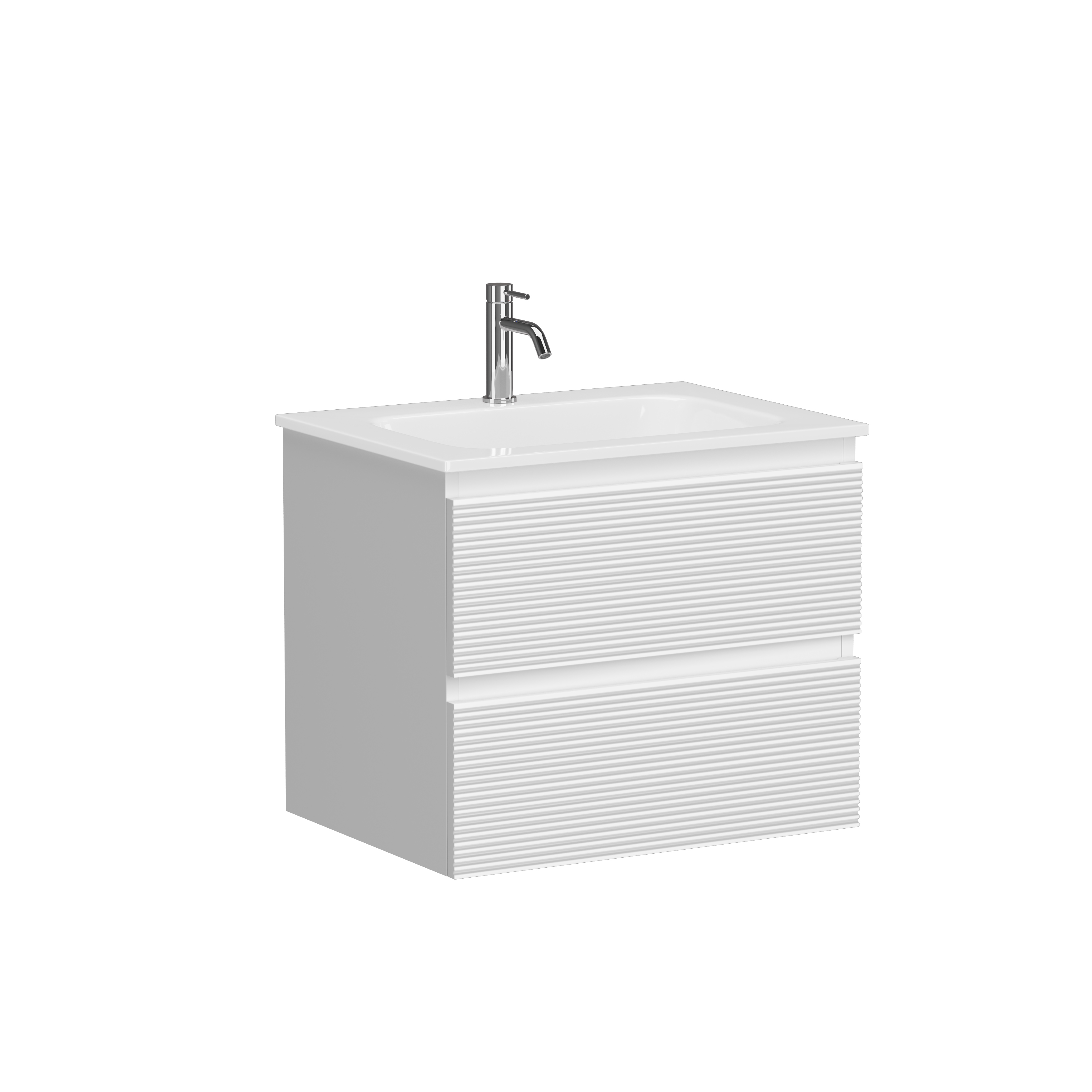 Тумба под раковину SANCOS FOLK 60 подвесной Bianco FL60W
