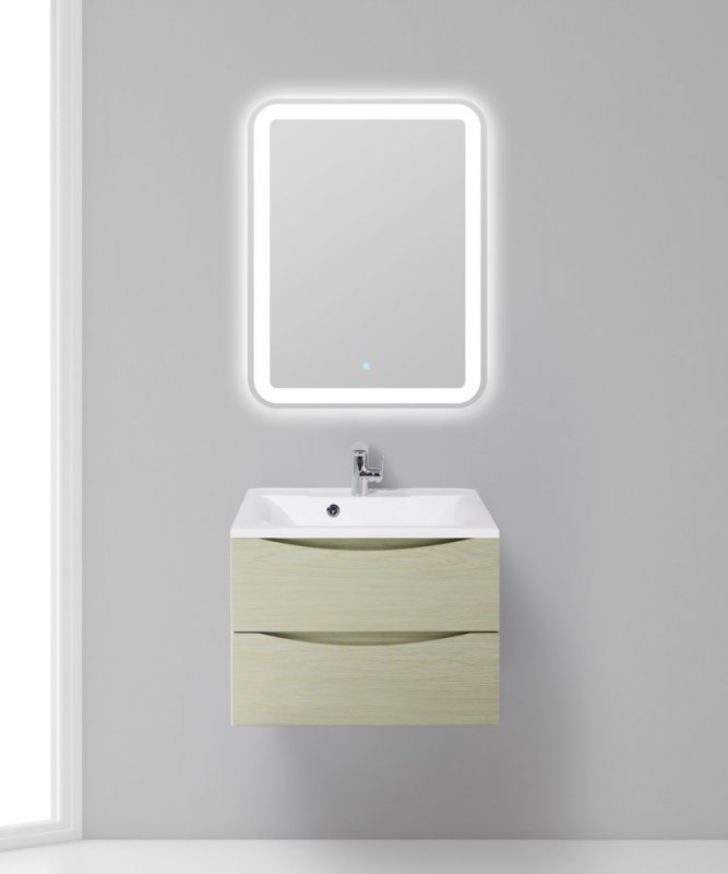 

База под раковину Belbagno MARINO подвесная 650 MARINO-650-2C-SO-PT-P зеленый светлый