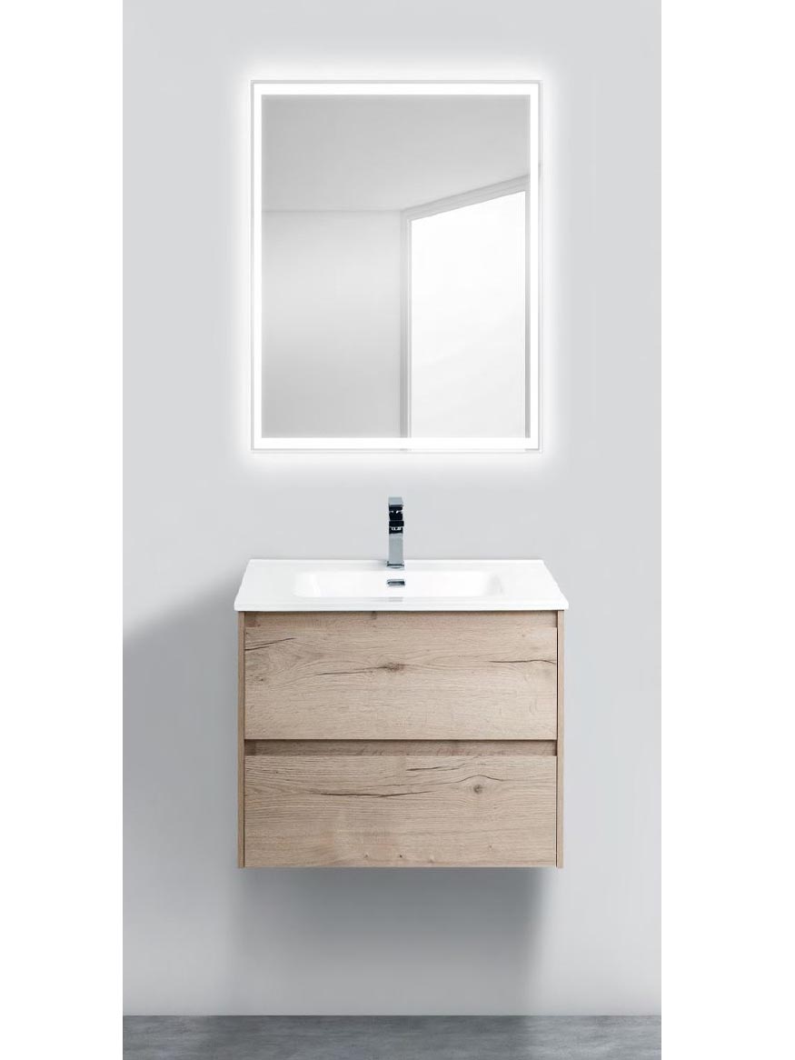

База под раковину BelBagno KRAFT подвесная 60 KRAFT-600-2C-SO-RGB Rovere Galifax Bianco