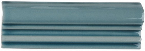 

Керамическая плитка Adex Modernista ADMO5167 Moldura Italiana PB C/C Gris Azulado бордюр 5x15