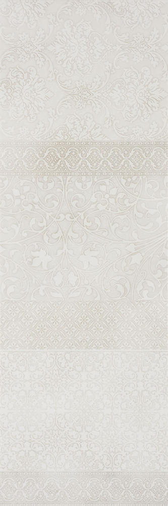 

Керамическая плитка Serra Incanto 572 Decor White декор 30x90