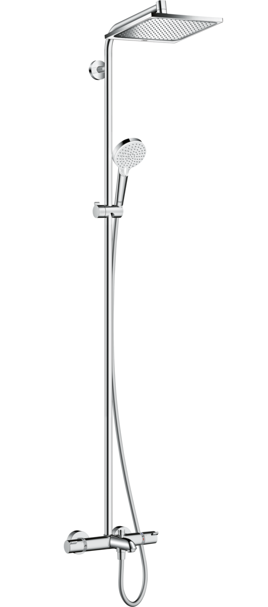 

Душевая стойка Hansgrohe Crometta E 240 с термостатом для ванны 27298000