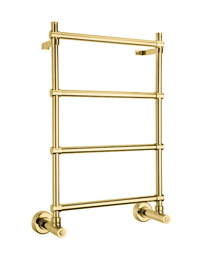 

Водяной полотенцесушитель Margaroli Mini 570x490 золото 34424504GO