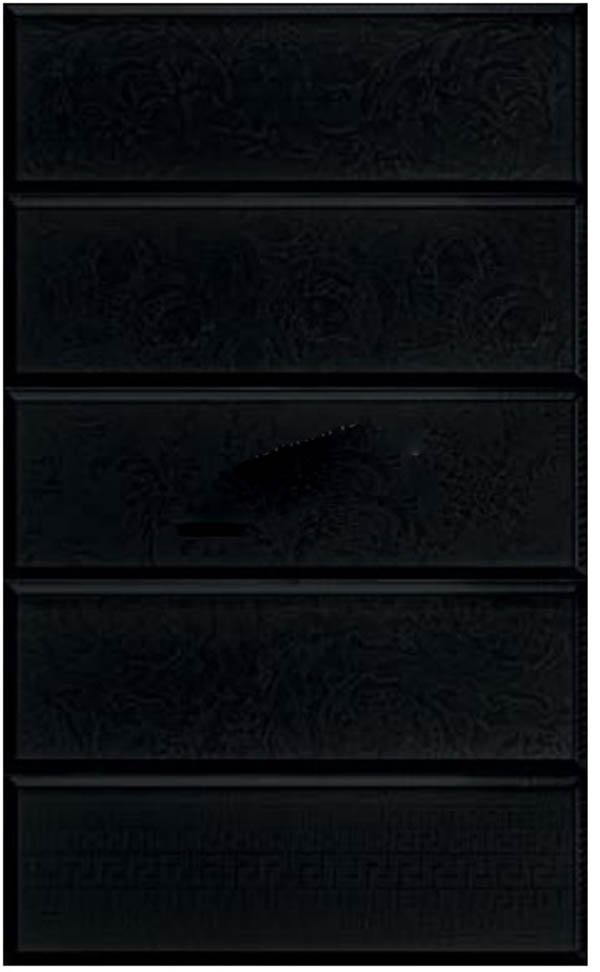 

Керамическая плитка Versace Solid Gold 265012 Mix Pat. Black Настенная 20x60