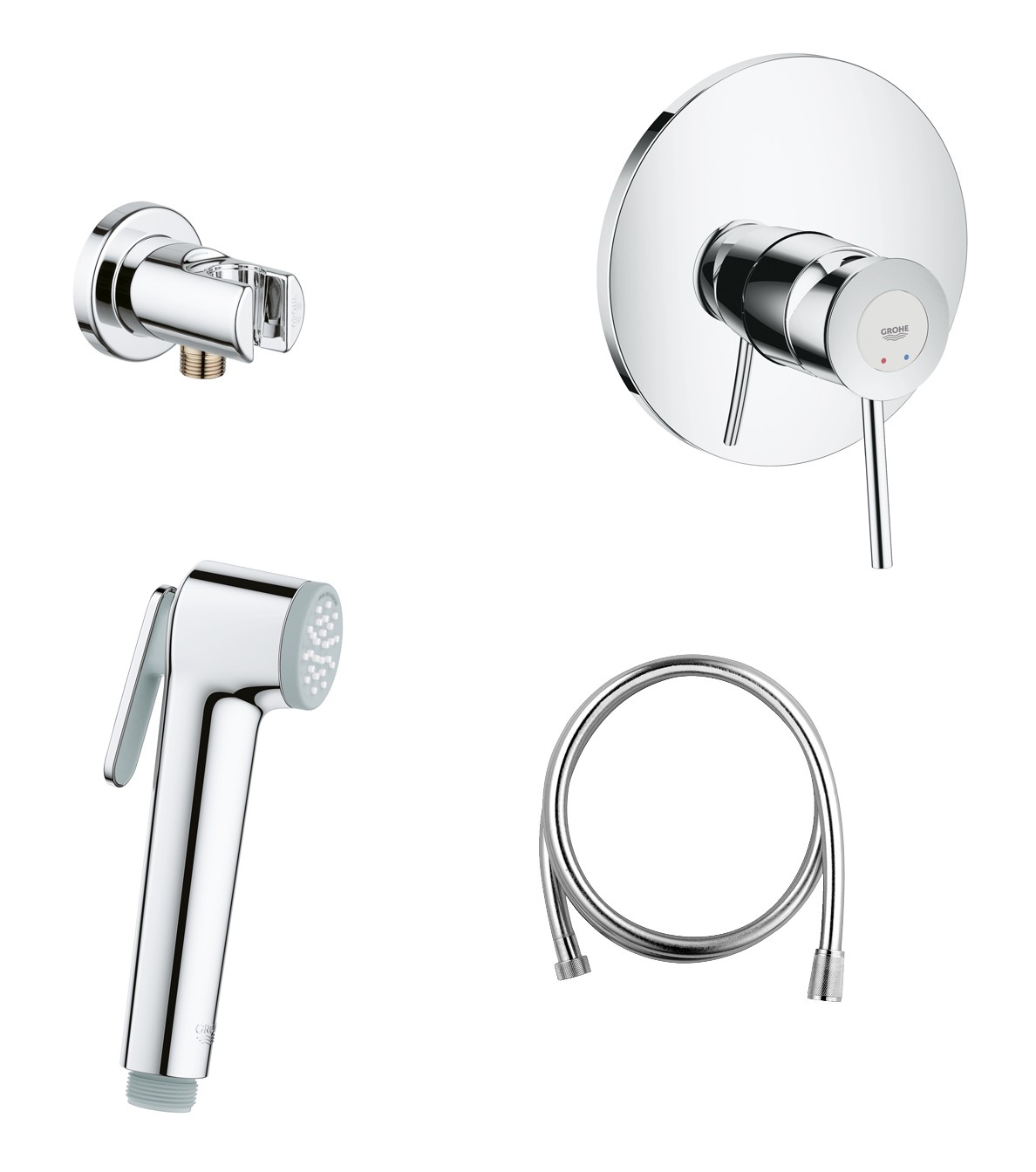 

Гигиенический комплект Grohe BauClassic 124901
