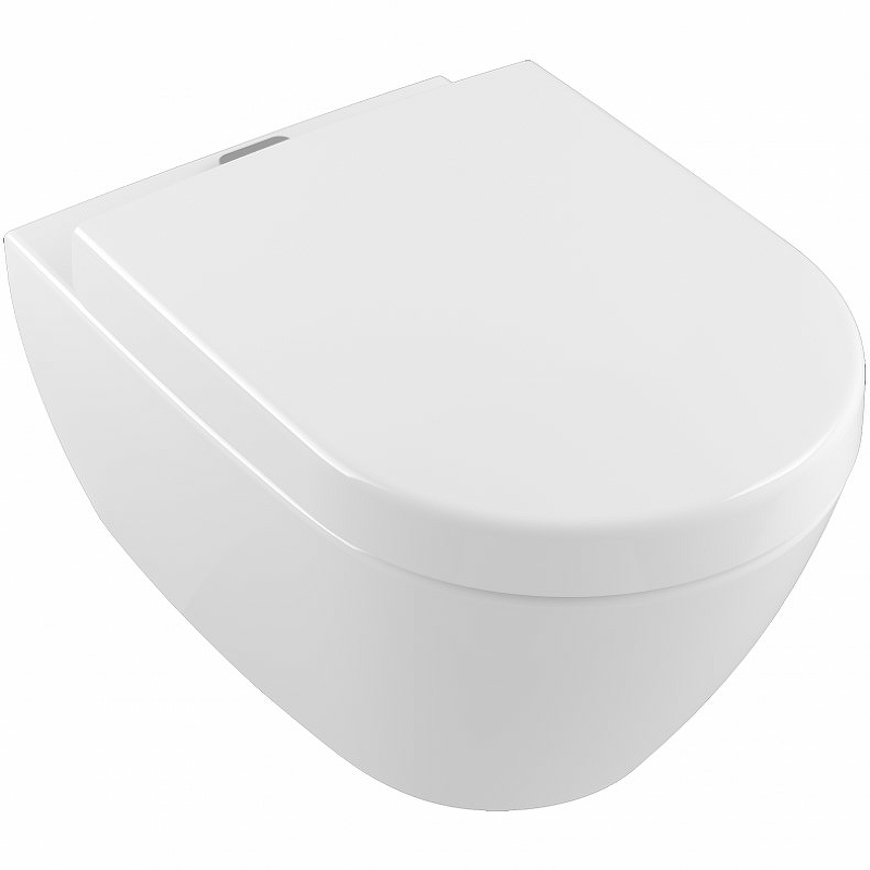 Унитаз подвесной Villeroy & Boch Subway 2.0 с сиденьем 5614A101+9M78S101