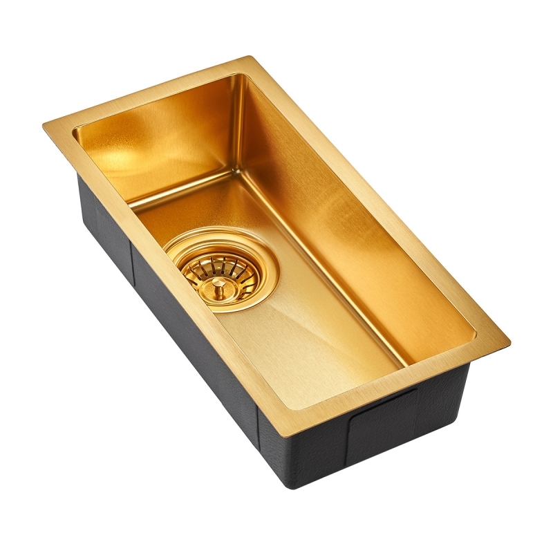Мойка для кухни EMAR PVD золото EMB-126A PVD Nano Golden
