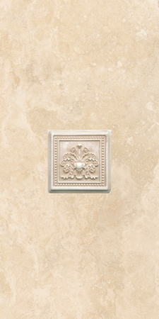 

Керамическая плитка Керлайф Pietra Beige Arte Вставка 12,5x12,5