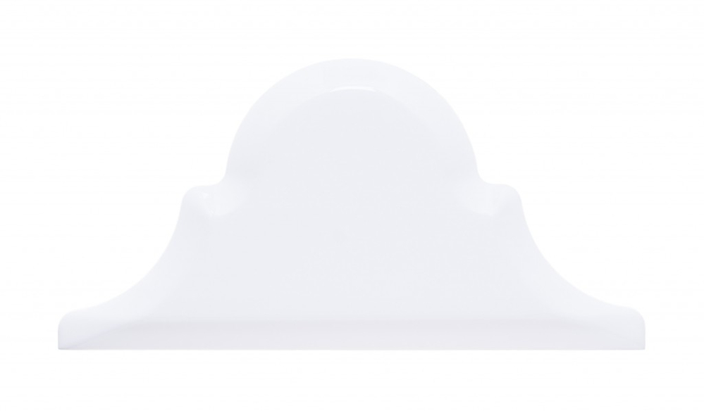 

Керамическая плитка Adex Renaissance ADST8008 Arabesco Biselado Remate Snow Cap Настенная 7,5х15