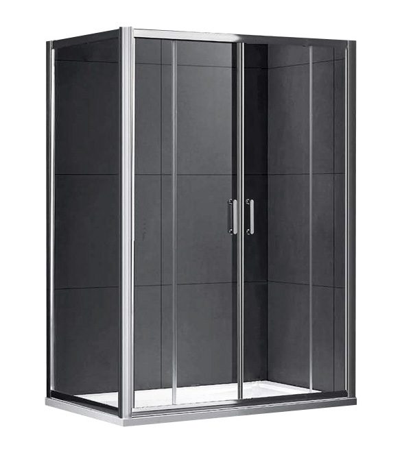 Душевой уголок GEMY 1900x1400x900 полированный хром S30192E-A90
