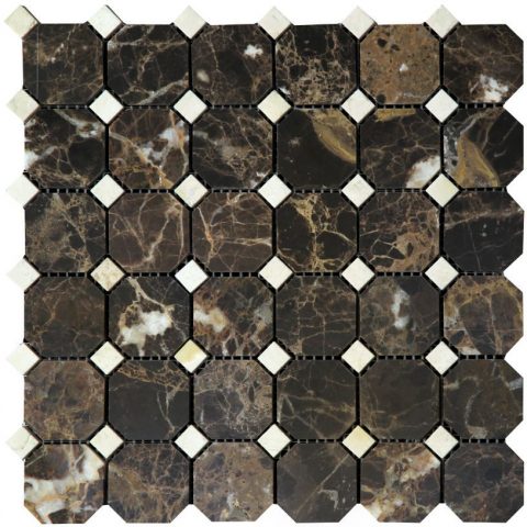 

Каменная мозаика Natural Octagon 7M022+7M030-BP (4,8x4,8+1,5x1,5) 30,5х30,5