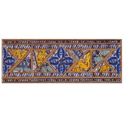 

Клинкерная плитка Gresan Natural La Balma Azul вставка-подступенник 12х33