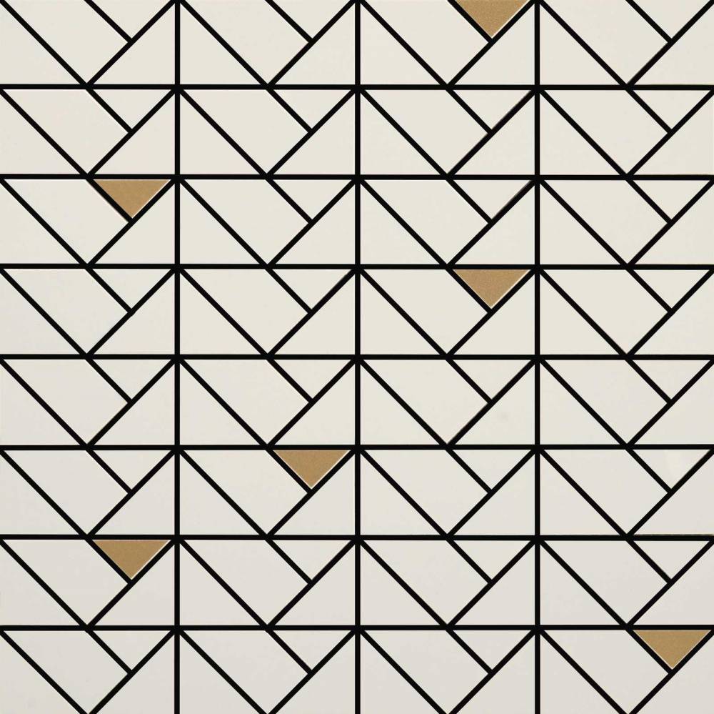 

Керамическая плитка Marazzi Italy Eclettica M3J8 Cream Bronze мозаика 40x40
