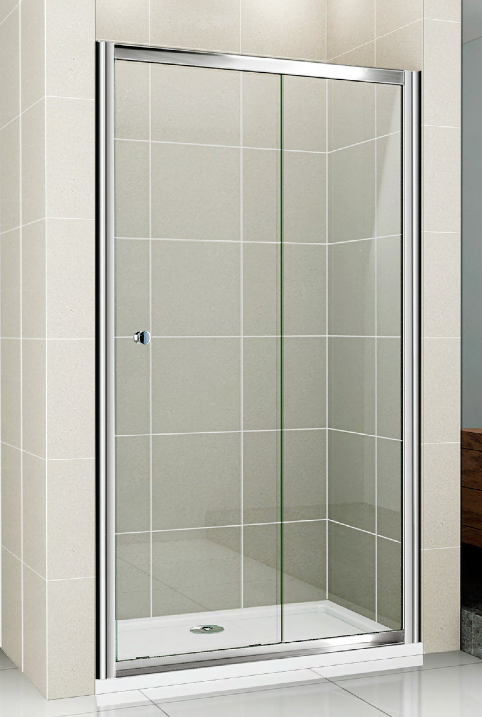 

Душевая дверь в проем CEZARES PRATICO-BF-1 1850x1250 (матовое стекло) Хром