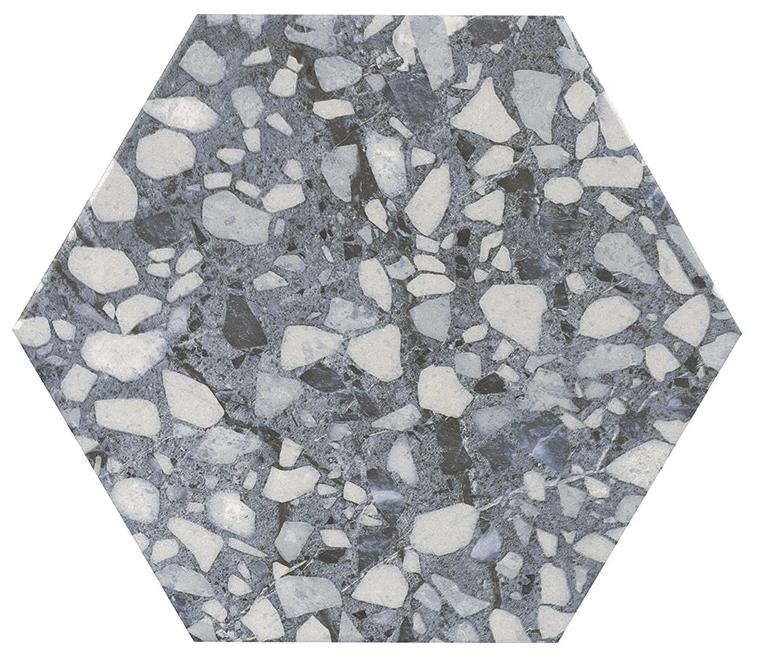 

Керамогранит Durstone Six Terazzo Blue 23x27