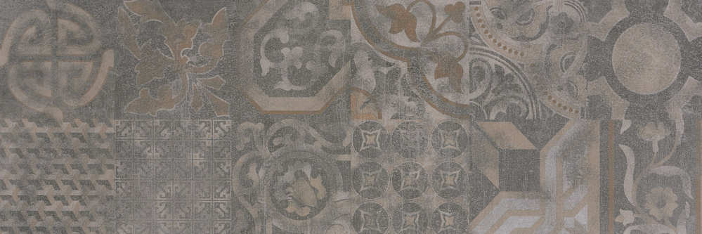 

Керамическая плитка Serra Beton 561 Decor Anthracide декор 30x90