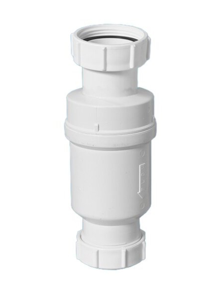 

McAlpine Сифон с сухим гидрозатвором ВР 1 1/2 x 50 (компр.соед)