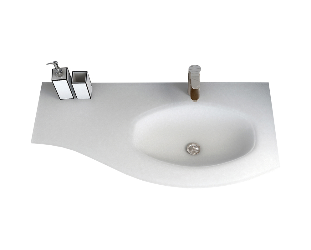 

Раковина Cezares STING 104 82408 правая Extra Bianco