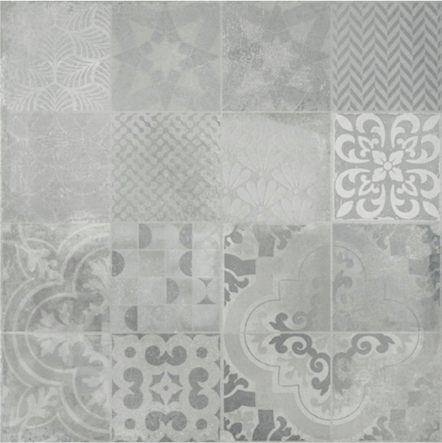 

Керамогранит Novogres Burgos Decor Gris напольный 60х60