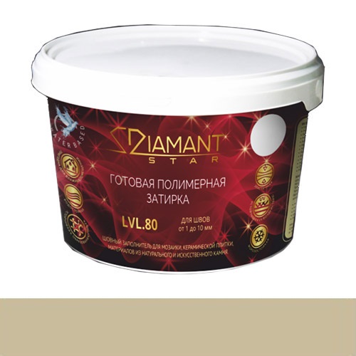 

Затирка Диамант полимерная Diamant Star 817 баунти (2 кг)
