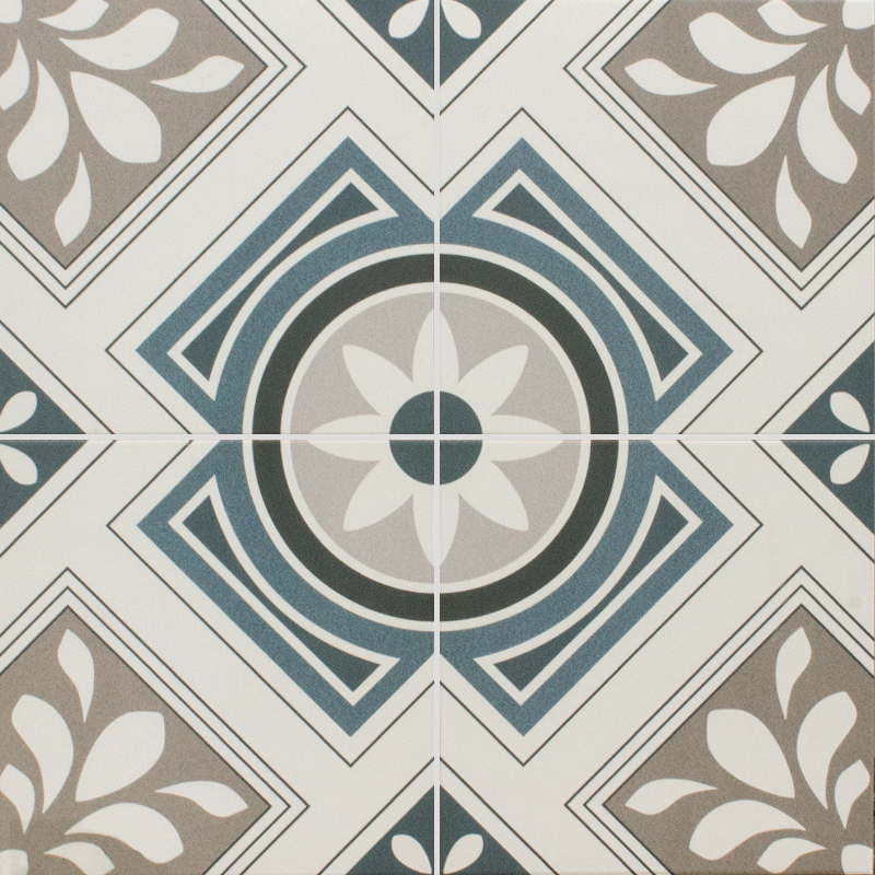 

Керамическая плитка Dvomo Timeless Borneo Grey напольная 45x45