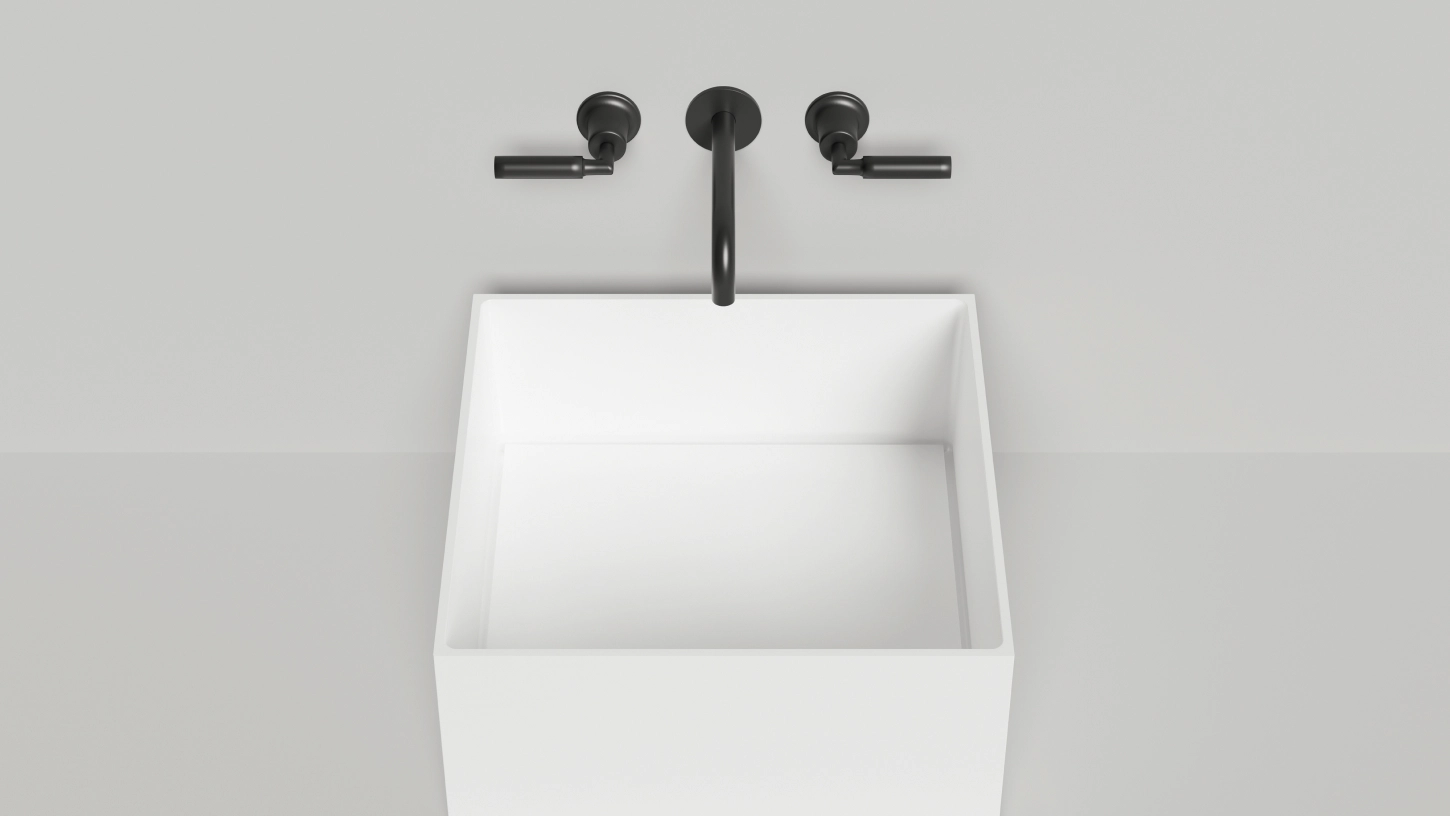 Раковина Salini ARMONIA 45 S-Stone белый матовый 130522M